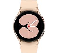 Samsung Galaxy Watch4 BT, Runde Bluetooth Smartwatch, Wear OS, dreh-Bare Lünette, Fit-nessuhr, Fitness-Tracker, 40 mm, Pink Gold (Deutche Version)