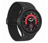 Samsung Galaxy Watch5 Pro, Runde Bluetooth Smartwatch, Wear OS, Outdoor-Fitnessuhr, Fitness-Tracker, 45 mm, Titanium Black