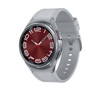 SAMSUNG Galaxy Watch6 Classic Smartwatch Kunstleder, S/M, Silver