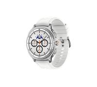 SAMSUNG Galaxy Watch8 Classic 46 mm Smartwatch PU/Kautschuk, 130-205 mm, White