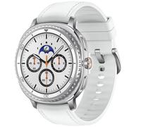 Samsung Galaxy Watch 8 Classic 3,3 cm (1,3") AMOLED 46 mm Digital 438 x 438 Pixel Touchscreen Silber Wifi GPS