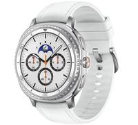 Samsung Smartwatch Galaxy Watch8 Classic 46 mm (1,3" AMOLED, 4G, GPS, Saphirglas) Silber