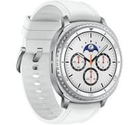 Samsung Galaxy Watch8 Classic, Smartwatch weiß, 46mm, Bluetooth, Hybrid-Armband