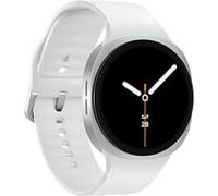SAMSUNG Galaxy Watch8, Smartwatch silber, 44 mm, Sport Band M/L