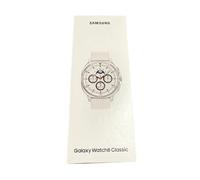 Samsung Smartwatch Galaxy Watch8 Classic 46 mm (1,3" AMOLED, 4G, GPS, Saphirglas) Silber