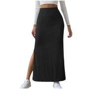 Samt Rock Tellerrock Kurz Leder Fransen Rock Rockhose Seidenrock Schwarz Pullover Rock Rock Mit Unterrock WeißE RöCke Damen Maxirock Kurzer Jeansrock TüLl Unterrock Midi Maxirock Festlich Kunstleder