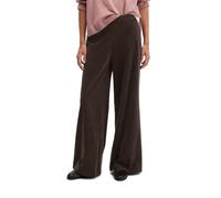Samthose MARC O'POLO, Damen, Gr. 36, N-Gr, braun, Samt, Obermaterial: 98% Baumwolle, 2% Elasthan, weit lang, Hosen Samthose, Model Margo wide aus Organic Cotton-Stretch (35077910-36) braun