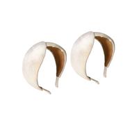 Samtige Stirnbänder, 2 Stück, elegante Stile, Haarband für Damen und Mädchen, für den täglichen Gebrauch, modisches Accessoire für den täglichen Gebrauch