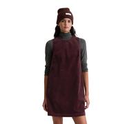 Samtkleid MARC O'POLO, Damen, Gr. 42, N-Gr, rot (schwarz cherry), Samt, Obermaterial: 78% Baumwolle, 20% Viskose, 2% Elasthan, gerade, Rundhals, Kleider (20288540-42) schwarz cherry
