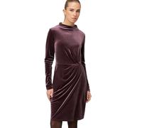 Samtkleid ZERO "Damen mit Raffungen", Damen, Gr. 44, Normalgrößen, palazzo, Samt, Obermaterial: 95% Polyester, 5% Elasthan, glänzend, festlich, figurbetont kurz, eng, Kleider, drapiert /gerafft (90431