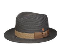 Samuel Livorno Fedora Strohhut by Mayser grau-beige XL (60-61 cm)