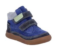 Winterstiefel RICHTER "Samy WMS: Mittel", Kinder, Gr. 29, grau (grau, blau), Veloursleder, casual, Schuhe, Winterschuh mit WMS und Warmfutter, Größenschablone zum Download (67548026-29) grau, blau