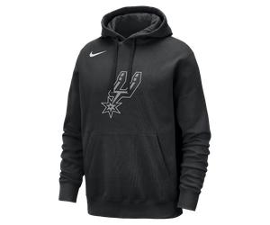 San Antonio Spurs Club Men's Nike NBA Pullover Hoodie Black - L
