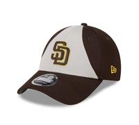 San Diego Padres New Era 2025 MLB Batting Practice 9FORTY Stretch Snap Cap Braun - ONE SIZE