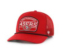 San Francisco 49ers Hone Rope '47 HITCH NFL Trucker Cap Rot - ONE SIZE