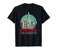 San Francisco Kalifornien Golden Gate Bridge Souvenir T-Shirt