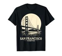 San Francisco, Kalifornien, Souvenir an der Golden Gate Bridge T-Shirt