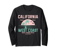 San Francisco Kalifornien West Coast USA Souvenir T-Shirt Langarmshirt