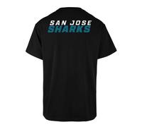 San Jose Sharks ’47 Backprint Echo NHL T-Shirt Schwarz - 2XL