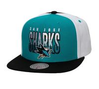 San Jose Sharks NHL Mitchell & Ness Billboard 2 Snapback Einheitsgrösse Teamfarben