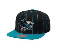 San Jose Sharks NHL Mitchell & Ness Team Pin Snapback Einheitsgrösse Teamfarben