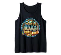 San Juan City Name Reise Souvenir Sehenswürdigkeit Touristengeschenk Tank Top