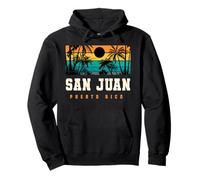 San Juan Puerto Rico Karibik Strand mit Meerblick Pullover Hoodie