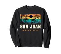 San Juan Puerto Rico Karibik Strand mit Meerblick Sweatshirt