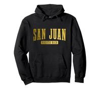 San Juan Puerto Rico Pride Puerto Rico Boricua Pullover Hoodie, Unisex für Erwachsene, Schwarz, S