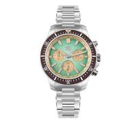 San Martin 40 mm Taucher Chronograph Herrenuhr Pfau SL-4801 Automatik Luxus Herren mechanische Armbanduhr, V 4, Luxury Diver
