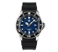 San Martin 44mm Luxury Classic Hochwertige Herren Taucheruhren PT5000 Automatik Mechanische Uhren Sapphire Date 20Bar Lumed (Color 2), (SN009G)