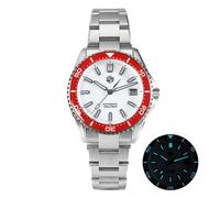 San Martin Emaille-Zifferblatt, voll leuchtende Taucheruhr, NH35, automatisch, mechanisch, Edelstahl, V 3, Modern