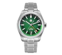San Martin GMT Automatikuhr, 39 mm Edelstahlgehäuse, 100 m wasserdicht, 9075 Uhrwerk, V 5, Luxuriös und sportlich
