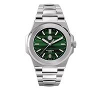 San Martin Luxury Business Diver Herrenuhren Saphirglas Retro Classic Edelstahl Herren Automatik Mechanische Uhren 20Bar Luminous PT5000 Armbanduhr (Green), SN076