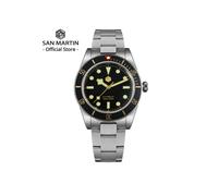 San Martin Neue 40mm BB58 Retro Luxus Taucher Uhr NH35 Automatische Mechanische Uhren Für Männer Sapphire Leucht 20Bar Reloj SN0008 Brown PT5000