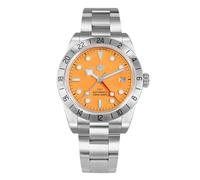 San Martin SN0054 39 mm BB GMT buntes Zifferblatt klassische Luxus Männer Business-Uhr automatische mechanische wasserdichte Uhren, V1, Klassisch