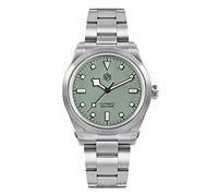 San Martin SN0107 automatische mechanische Herrenuhr, 38 mm, bunt, NH35, wasserdicht, Sport, Edelstahl, legere Armbanduhr, farbe 1, Mechanisch