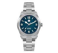 San Martin SN0107-G2 Fashion Explore Klettern Herren Sportuhr NH35 Edelstahl Automatische mechanische Saphirglas Armbanduhren, Farbe 2