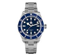 San Martin Upgrade SN008G V2 Edelstahl Dive Herrenuhr Retro Water Ghost 200m Wasserdicht Luxus Automatik Mechanische Männliche Armbanduhr Blau Mechanisch, Blau, Mechanisch
