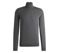 HUGO Regular-Fit Rollkragenpullover aus Schurwolle - Style San Thomas-M, 50474174 Grau M