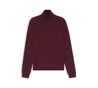 HUGO Regular-Fit Rollkragenpullover aus Schurwolle - Style San Thomas-M, 50474174 Dunkelrot XL