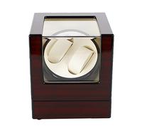 SanBouSi Uhrenbeweger Automatikuhren Uhrendreher Watchwinder Box für 2 Uhren, Super Leise Elegant