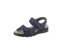 Sandale ACO, Damen, Gr. 37, blau (marine), Nubukleder, Schuhe Sandale (66191355-37) marine
