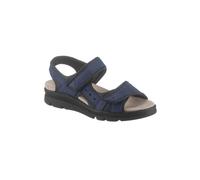 Sandale ACO, Damen, Gr. 38, blau (marine), Nubukleder, Schuhe Sandale (66191355-38) marine