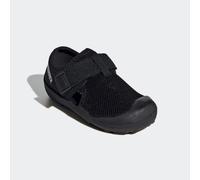 Sandale ADIDAS TERREX "CAPTAIN TOEY KIDS", Kinder, Gr. 23, schwarz-weiß (core schwarz, core schwarz, ftwr weiß), Textil, Schuhe Sandale, für Kinder (29393469-23) core schwarz, core schwarz, ftwr weiß