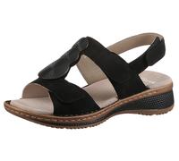 ara Damen Hawaii Sandale, Schwarz 050974, 37 EU