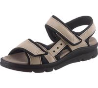 Sandale beige 37 Nubukleder