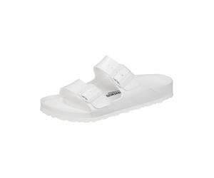 Sandale BIRKENSTOCK "Ariona", Damen, Gr. 39, weiß, Obermaterial: 100% Sonstiges Material (Ananasfaser) AM_PF ., Schuhe Sandale (70065002-39) weiß