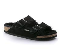 Sandale Birkenstock Arizona Veloursleder Schwarz