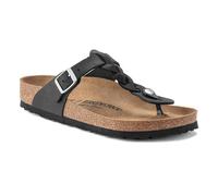 Sandale Birkenstock Gizeh Oiled Etroite schwarz